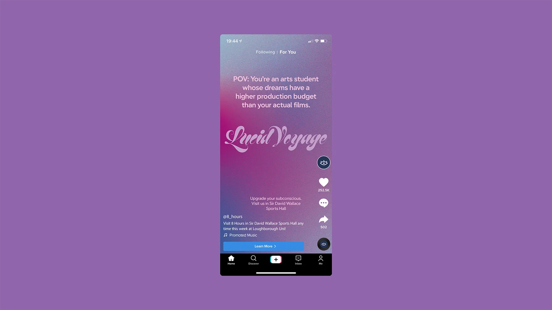 Lucid Voyage Social Media Mockup