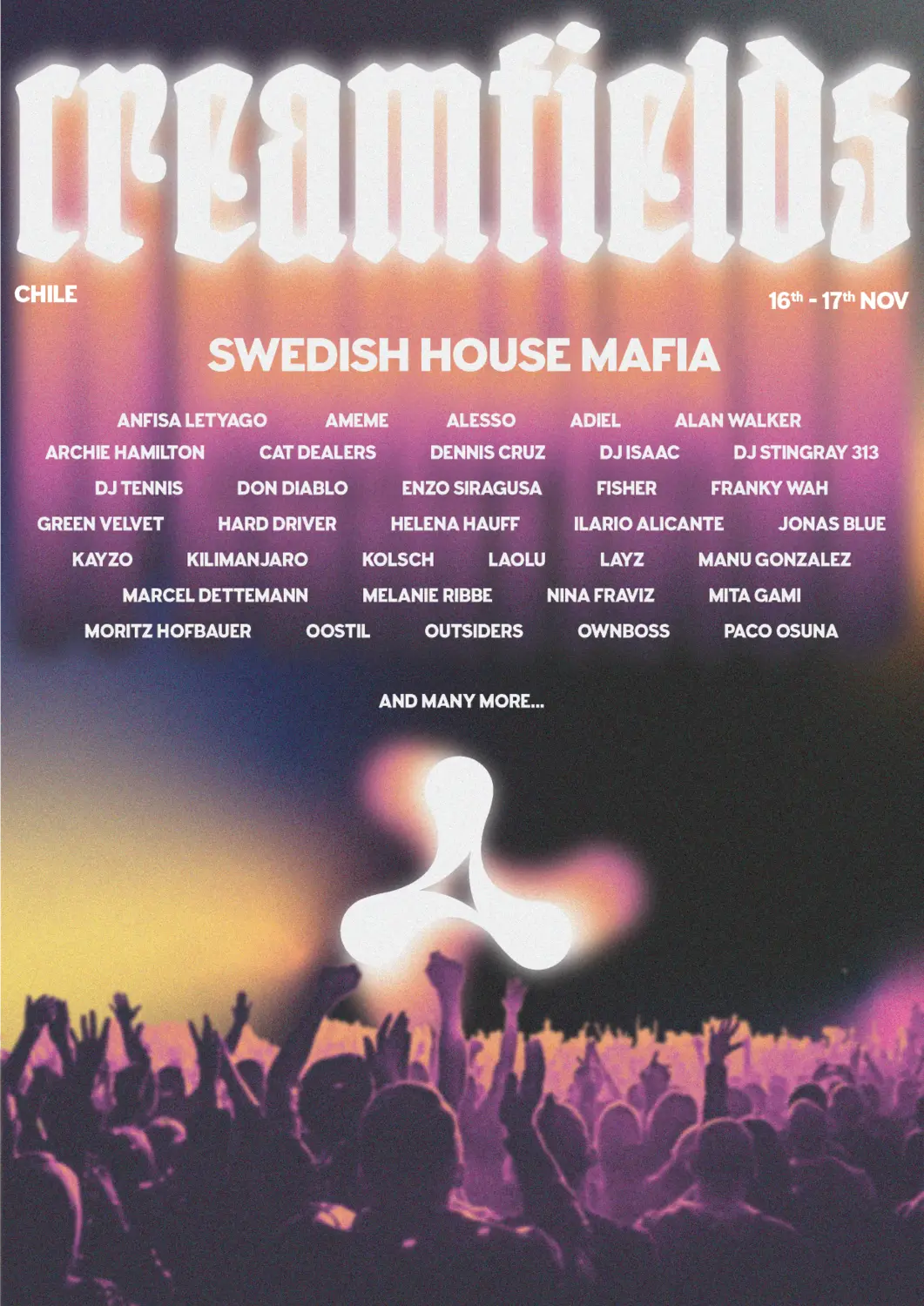 Creamfields Poster