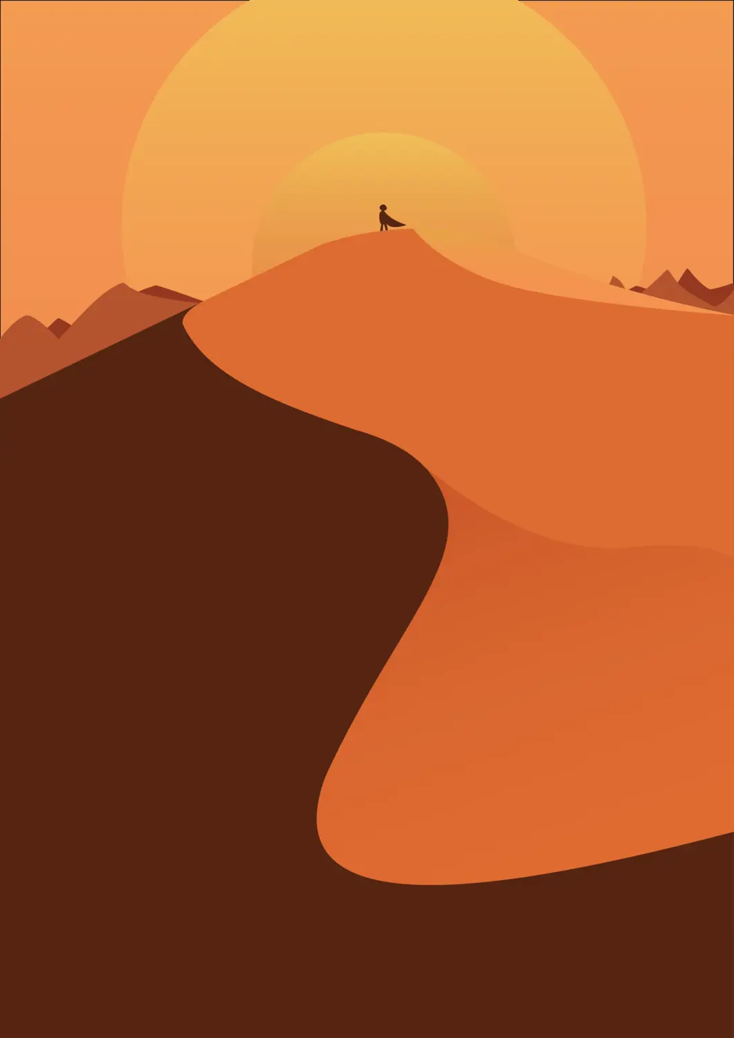Minimalist Dune Poster
