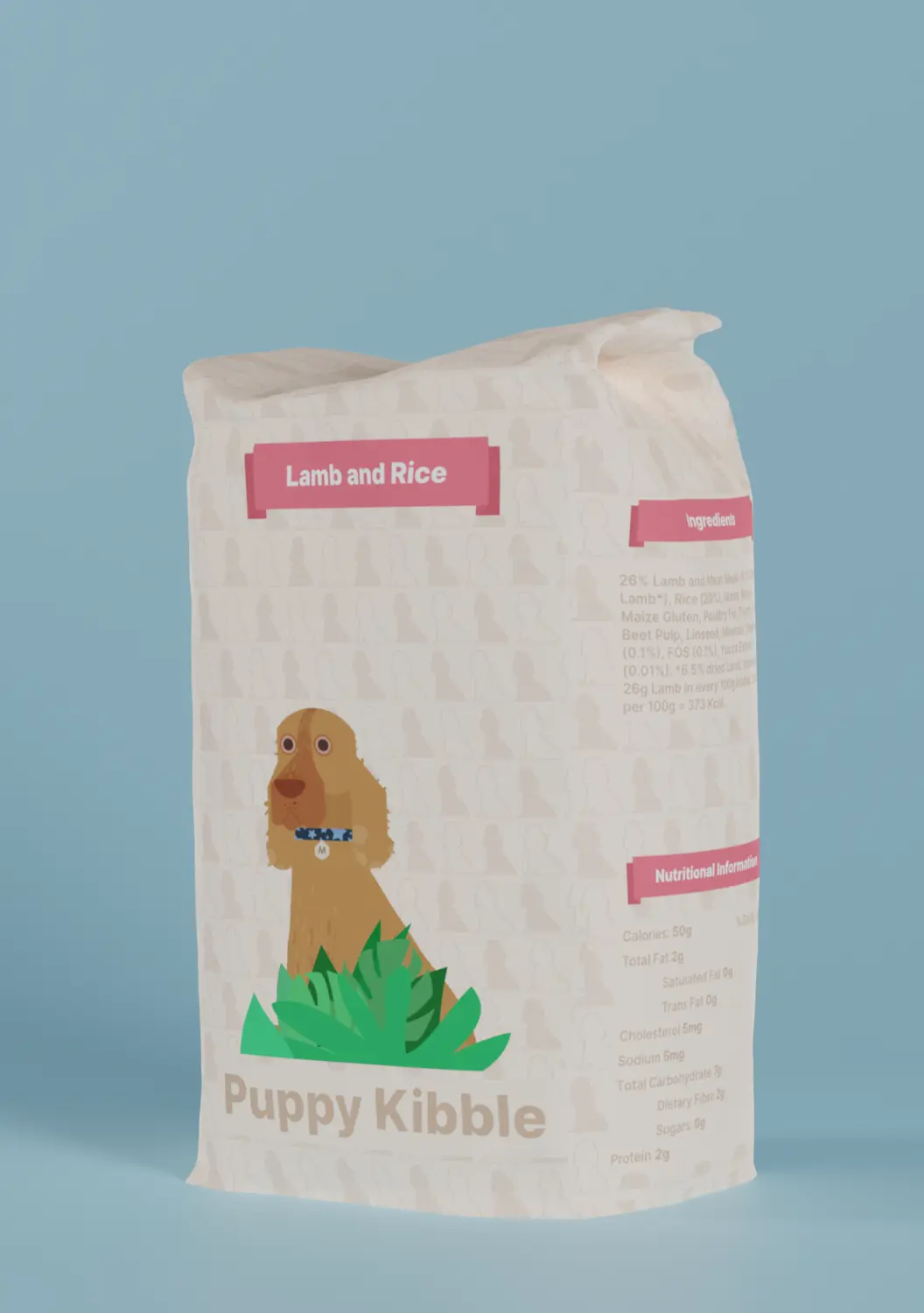 Dr Barker Kibble Bag