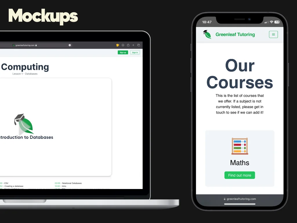 Mockups