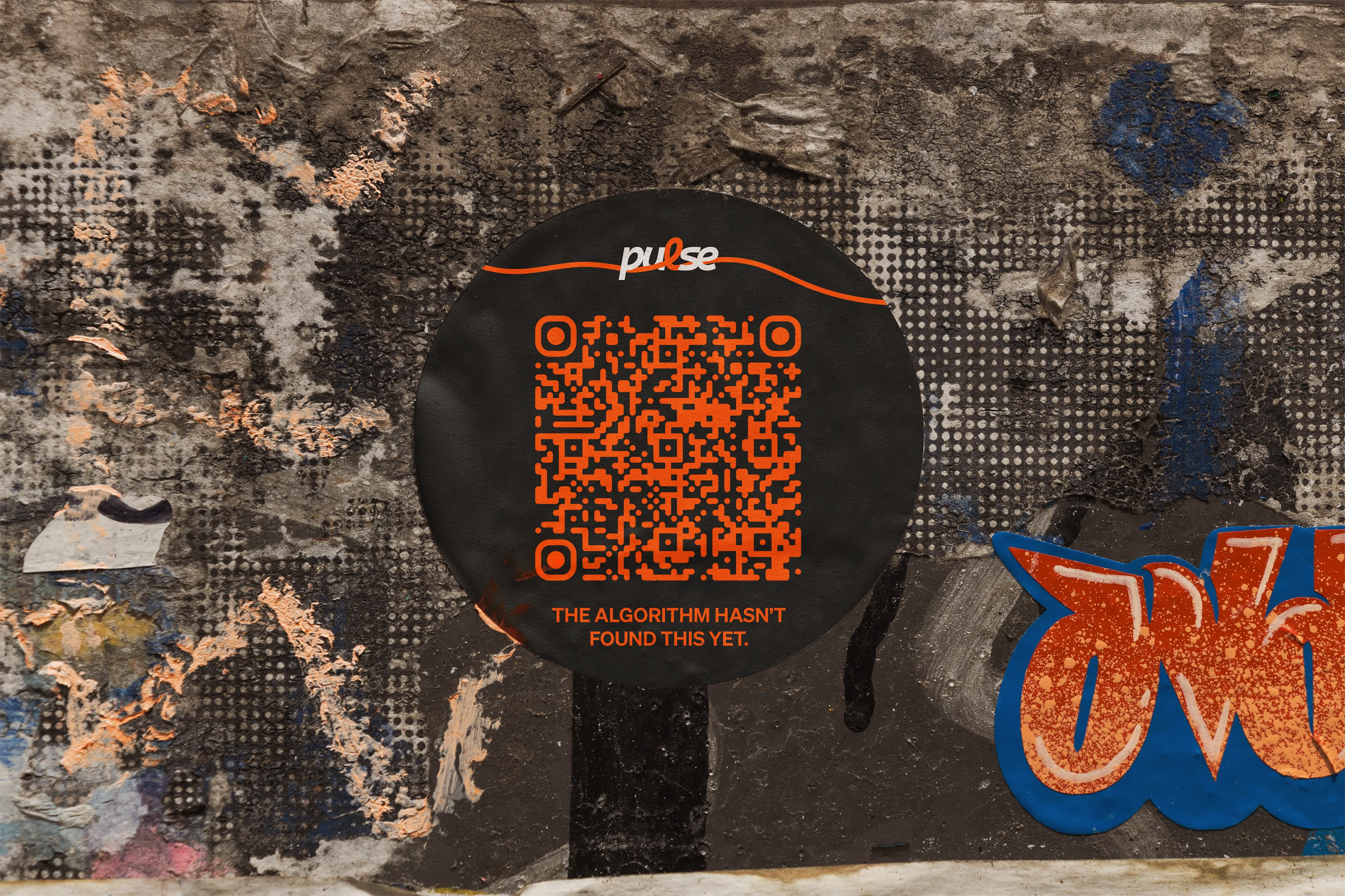 In situ Sticker Mockup